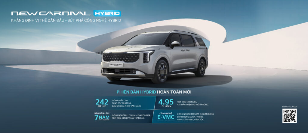 New Carnival 1.6 Turbo Hybrid Premium 7S - van hanh